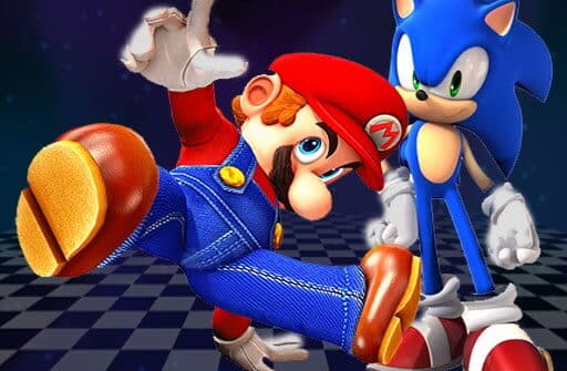 super mario amp sonic fnf dance