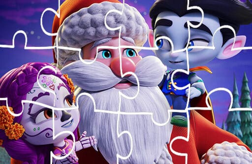 super monsters christmas jigsaw