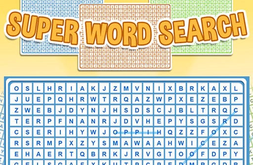 super word search game