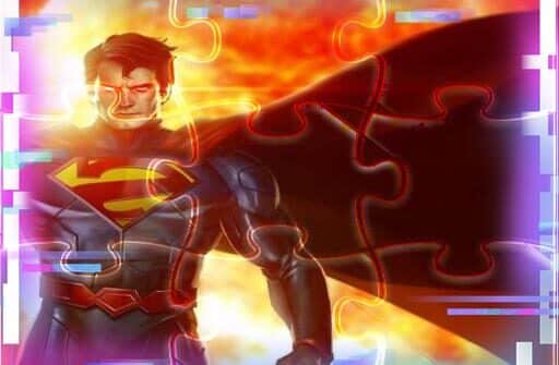 superman match3 puzzle game