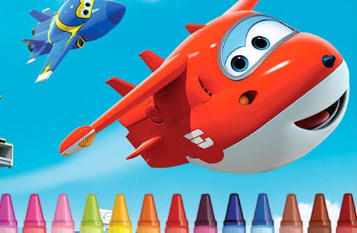 superwings coloring