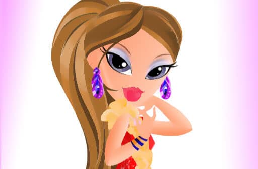 sweet bratz dressup