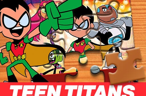 teen titans go jigsaw puzzle