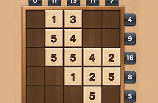 tenx wooden number puzzle game