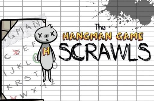 the hangman game scrawls