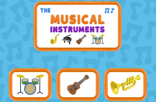 the musical instruments