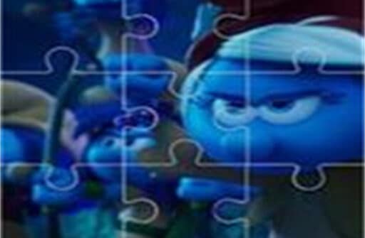 the smurfs jigsaw