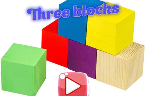 three blocks