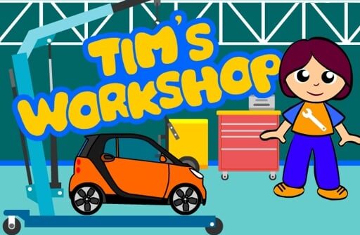 tims workshop cars puzzle