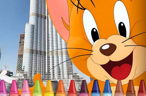 tom and jerry coloring