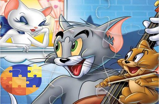 tom and jerry match 3 puzzle game