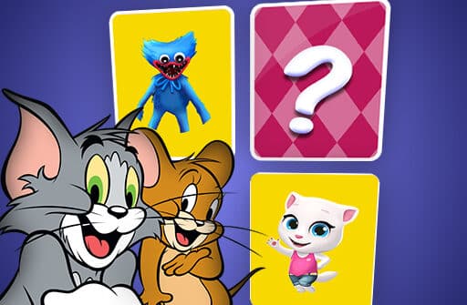 tom and jerry memory card match