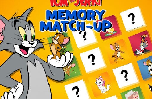 tom and jerry memory match up