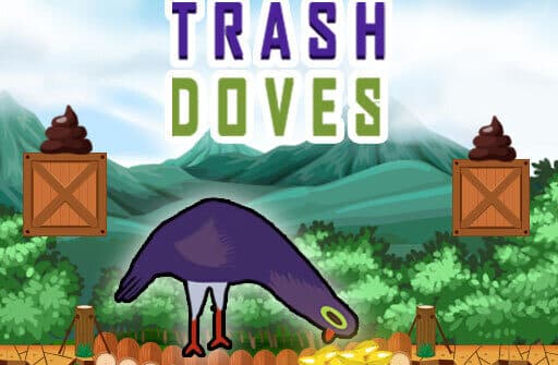 trash doves