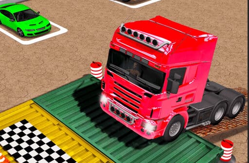 truck parking car games 3d