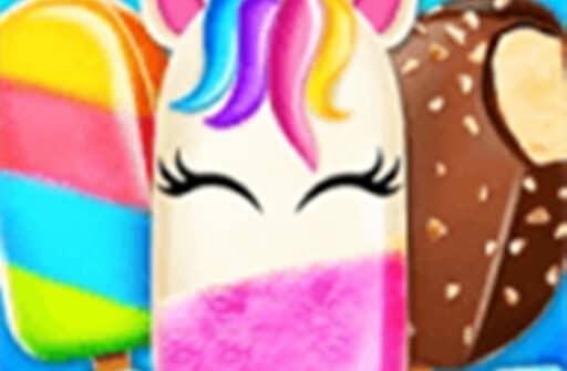 unicorn ice pop summer fun