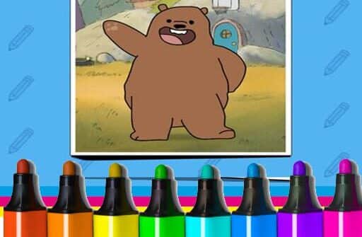 we bare bears how to draw grizzly