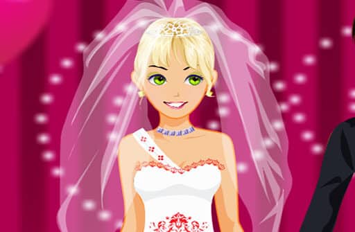 wedding girl dress up