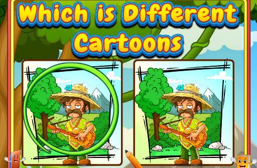 which is different cartoon