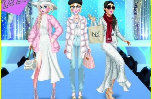 winter white outfits dress up game