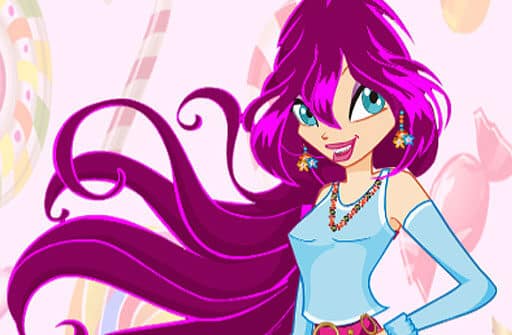 winx candy girl