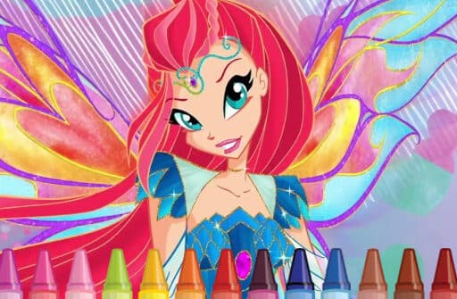 winx coloring