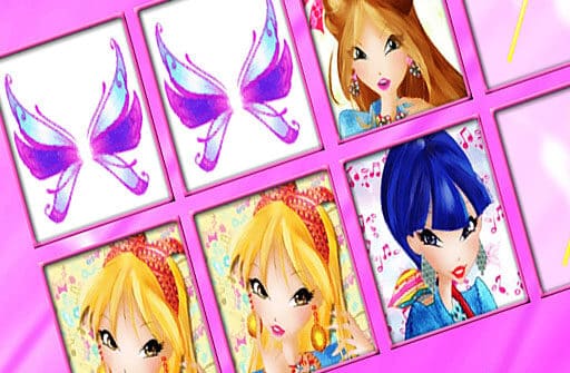 winx memory match