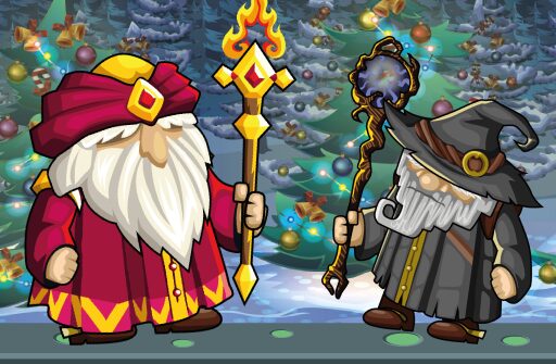 wizard santa jump