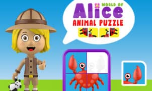 world of alice animals puzzle Happy Birthday Party