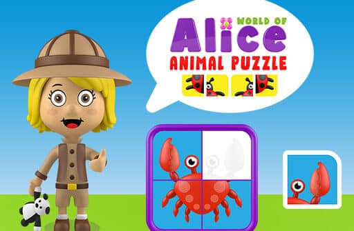 world of alice animals puzzle