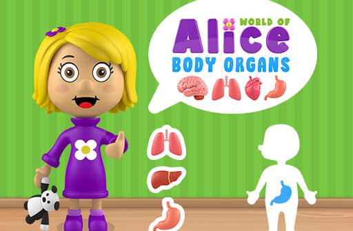 world of alice body organs