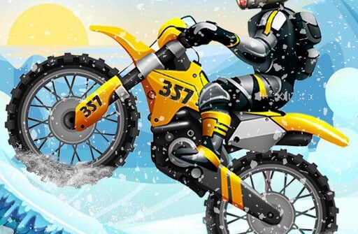 xtreme moto snow bike racing game