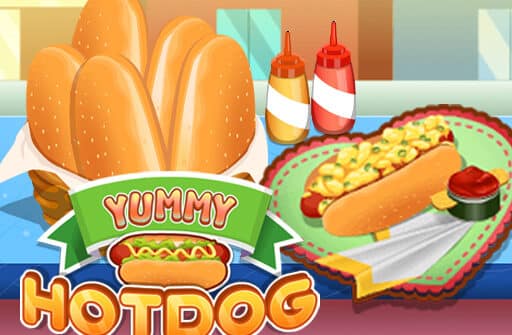 yummy hotdog