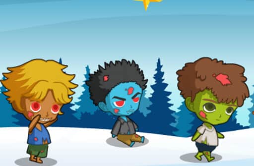 zombie bros in frozen world