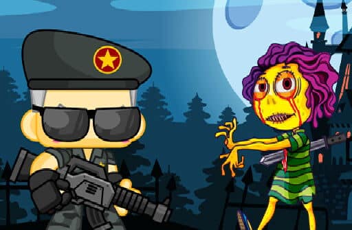 zombie shooter 2d