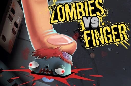 zombies vs finger